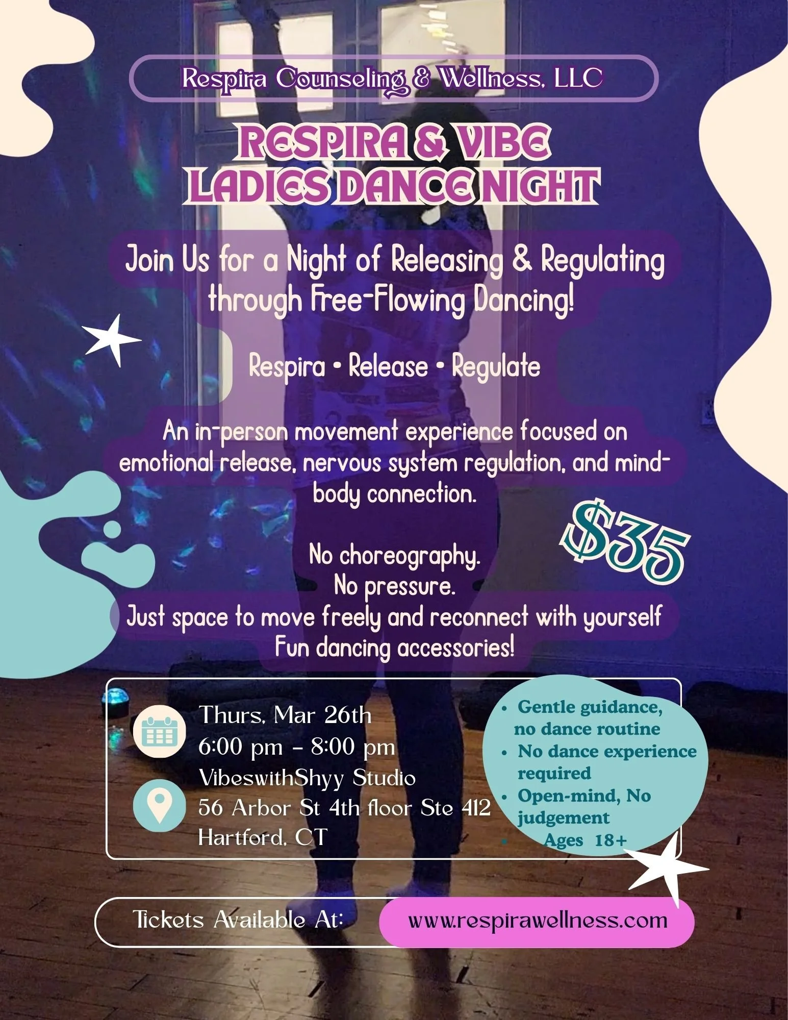 Respira & Vibe: A Ladies Dance Night
