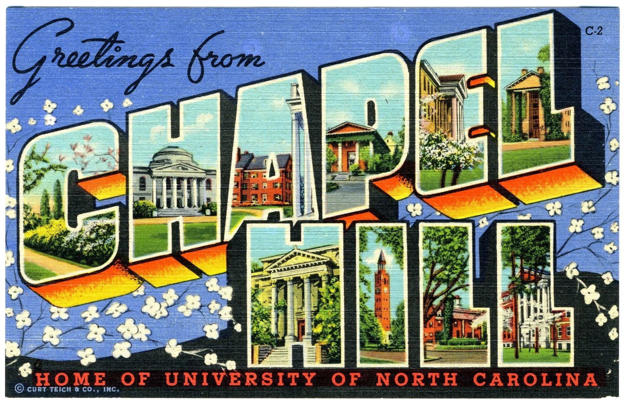 Greetings from Chapel Hill.