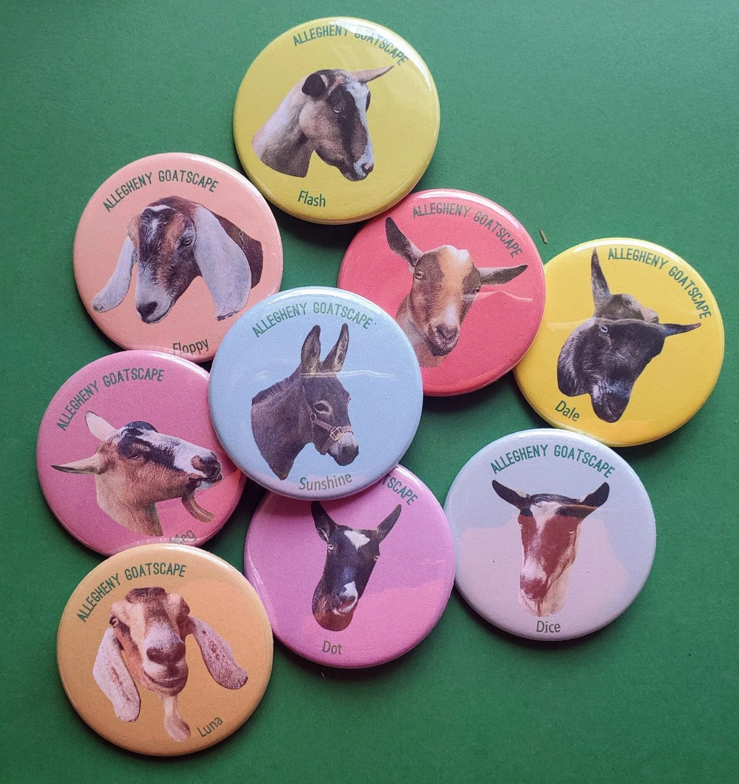 Team Sunshine Pins Set