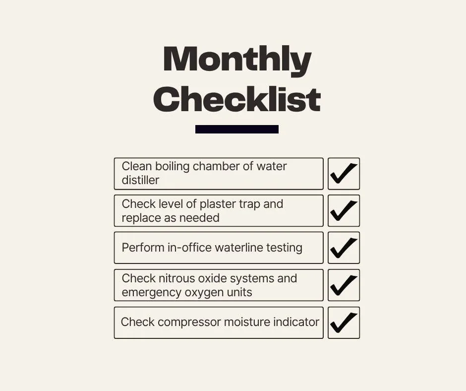 Start your month off right (and keep the repair calls light 😉)

Since it's the start of a new month, here is a quick reminder of a few maintenance tasks that can help prevent problems down the road.