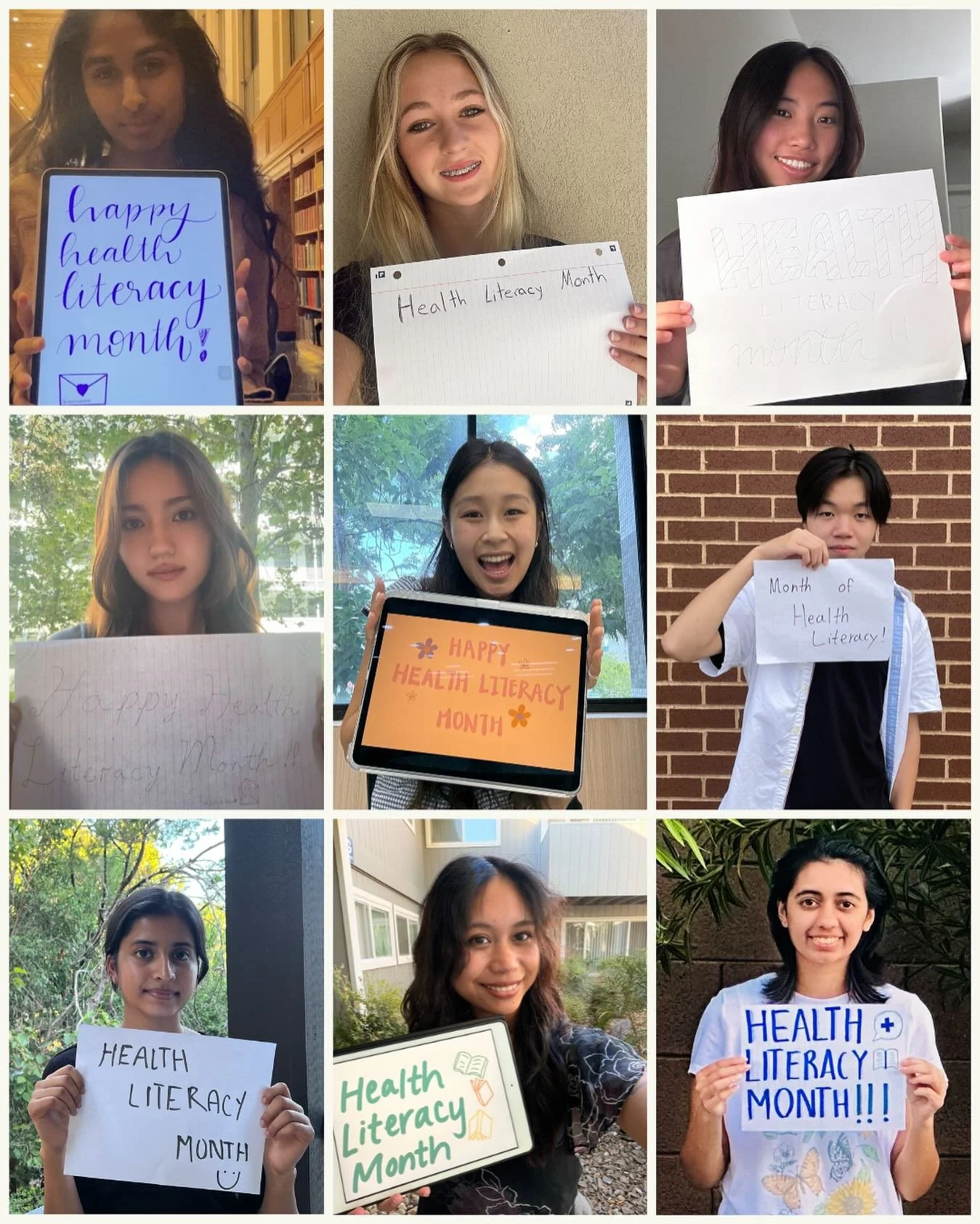 Happy Health Literacy Month!
💬🩺 9 out of 10 people in the U.S. struggle with health literacy. Let’s work together to change that 💙
— The Health Heralds Team ❤️
