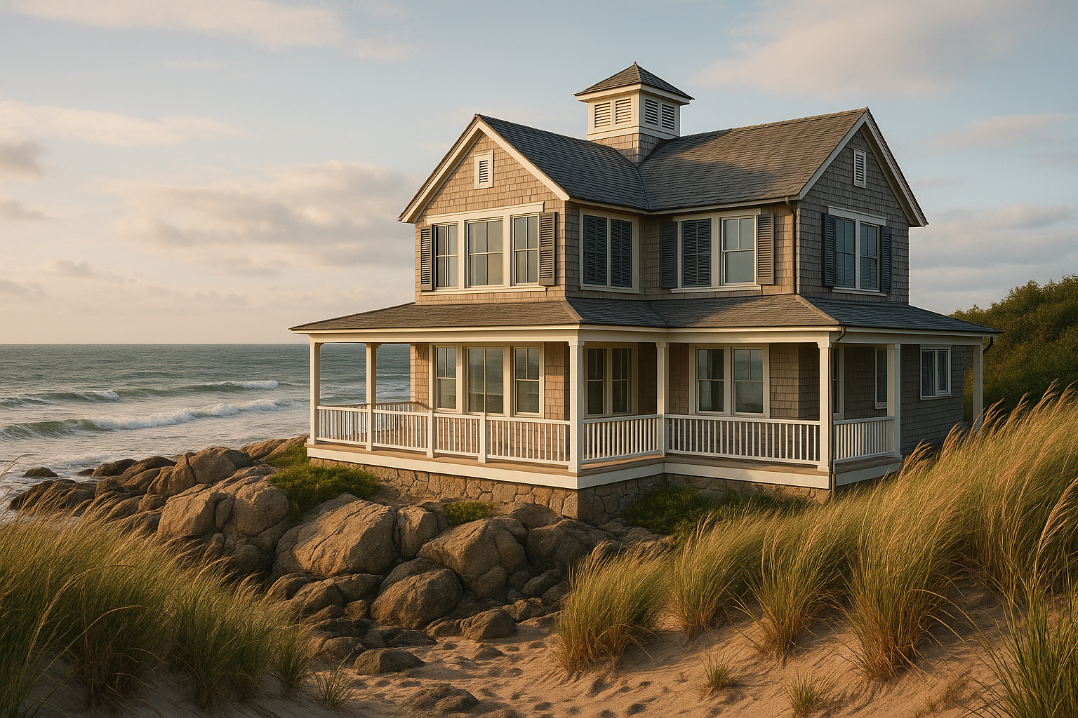 Designing for Salt and Wind: What Coastal New England Homes Need That Inland Homes Don’t