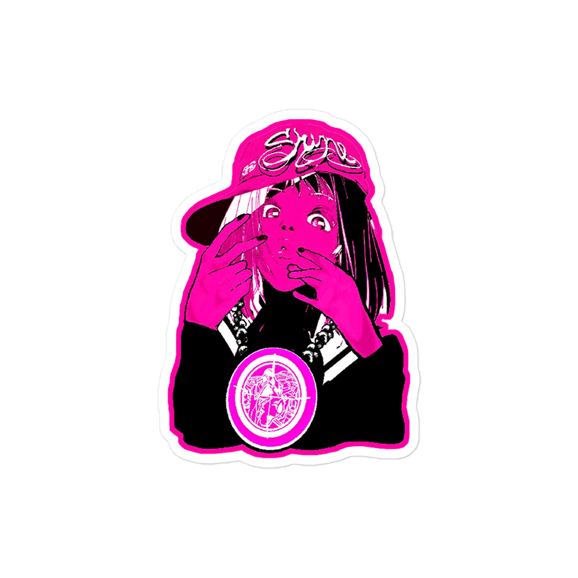 DIE CUT STICKA  - LARGE #SHYNE