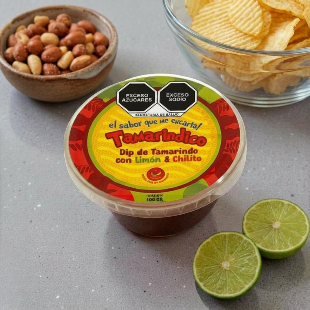 Tamarindico dip 100gr (6 piezas)