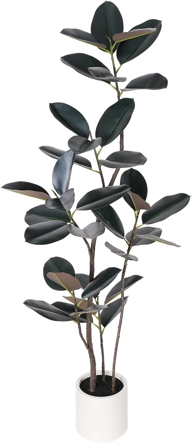 6ft Faux Rubber Tree