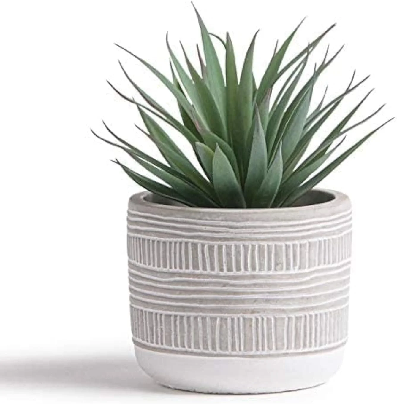 8in Faux Succulent