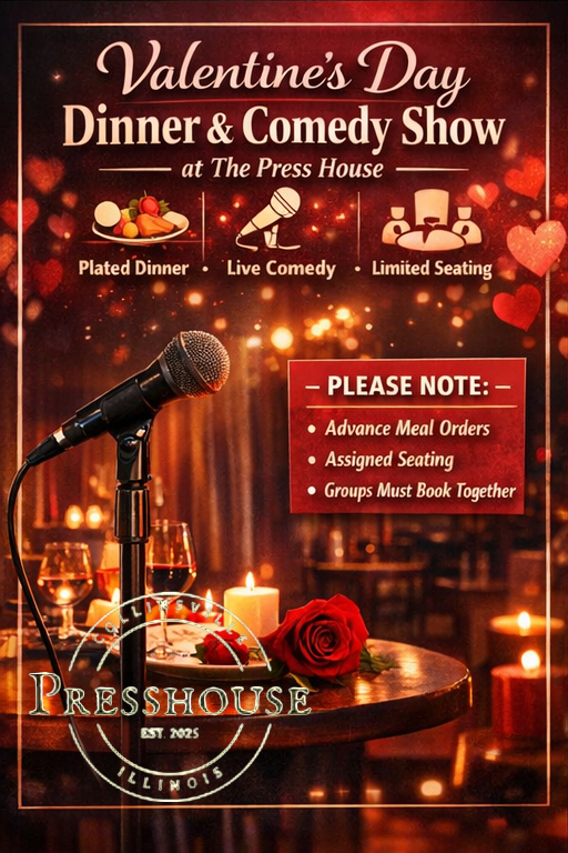 Valentine's Day Dinner & Comedy Show