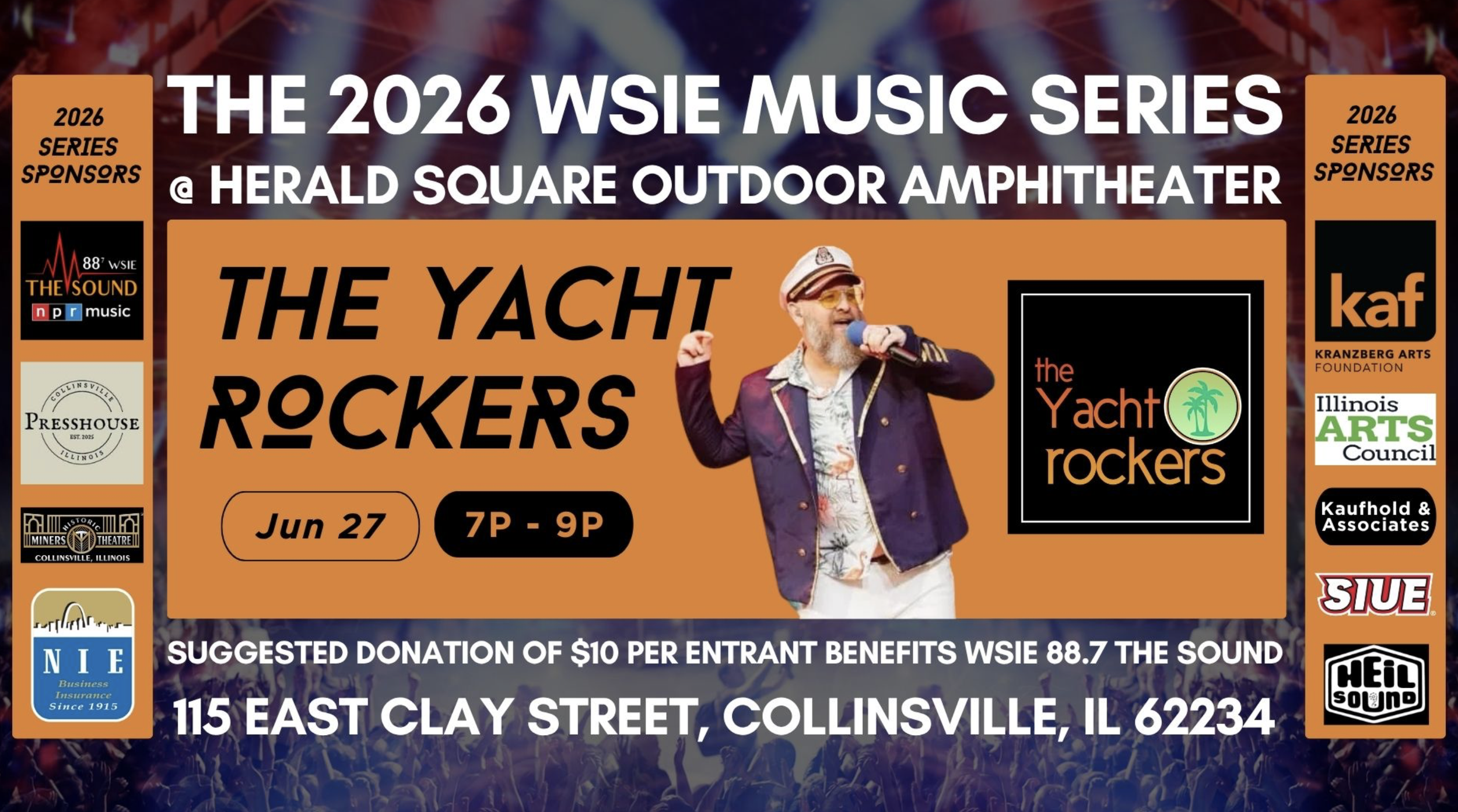 WSIE Music Series - The Yacht Rockers