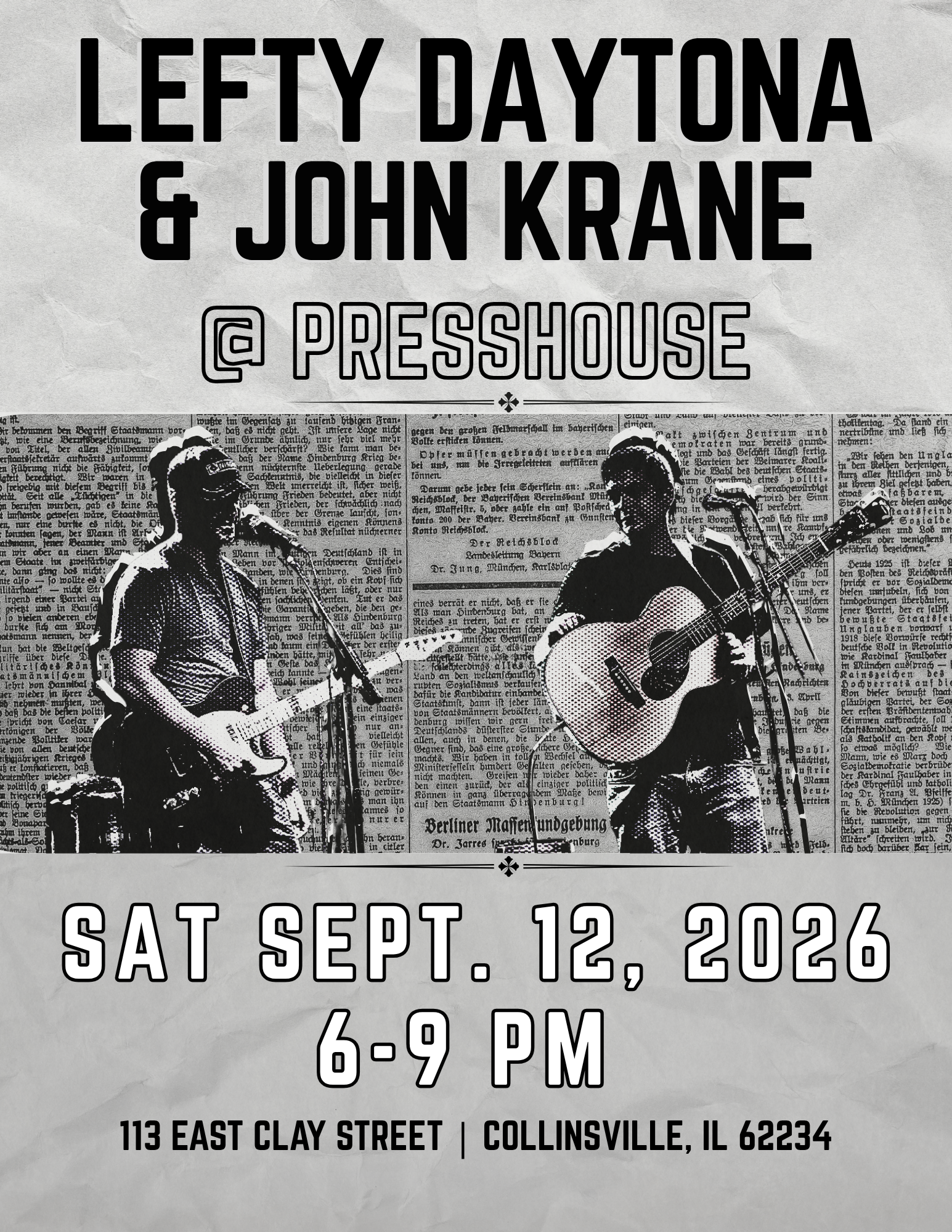 Lefty Daytona & John Krane