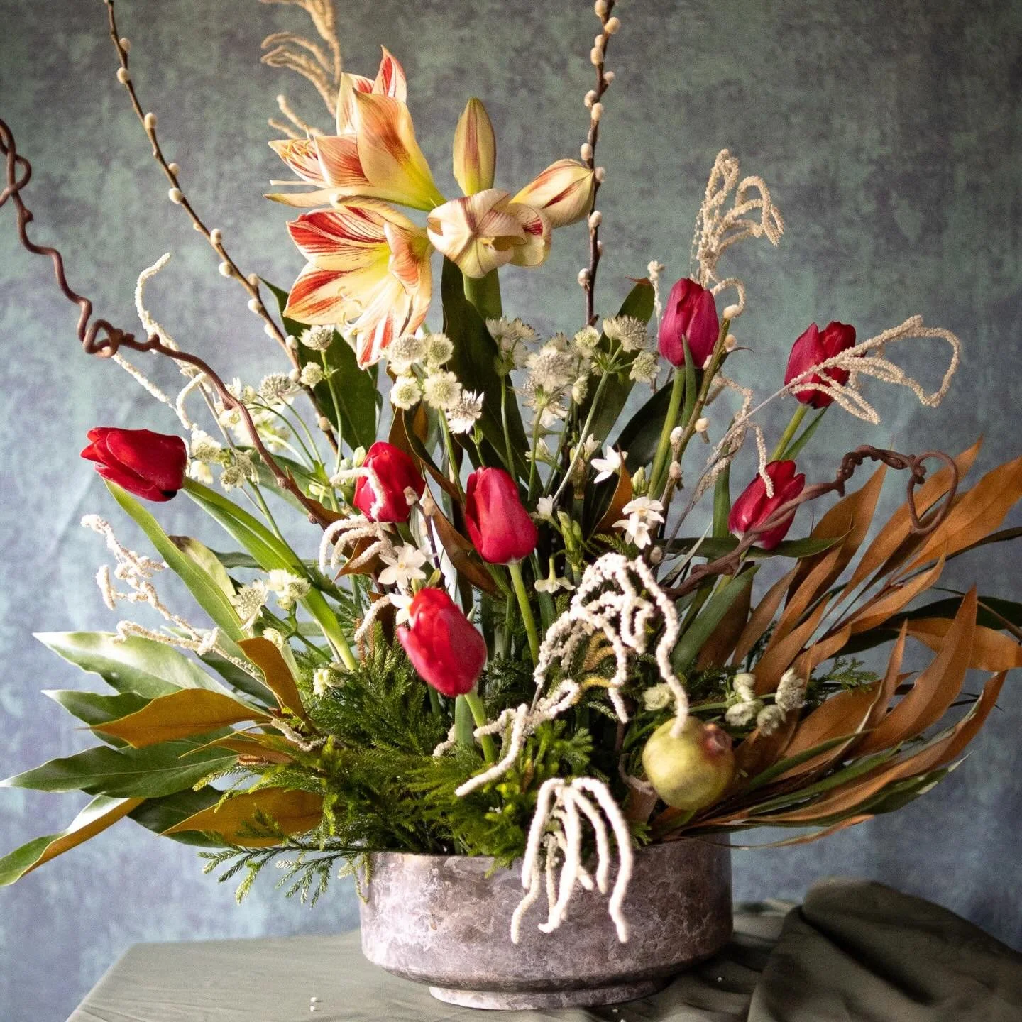 This one didn&rsquo;t bloom quietly &mdash; it erupted.

Built without shortcuts.
Allowed to spread.
Unapologetically here.

I hope you arrive to your holiday gatherings the same way:
fully expressed, confident,
and taking up exactly the space you de