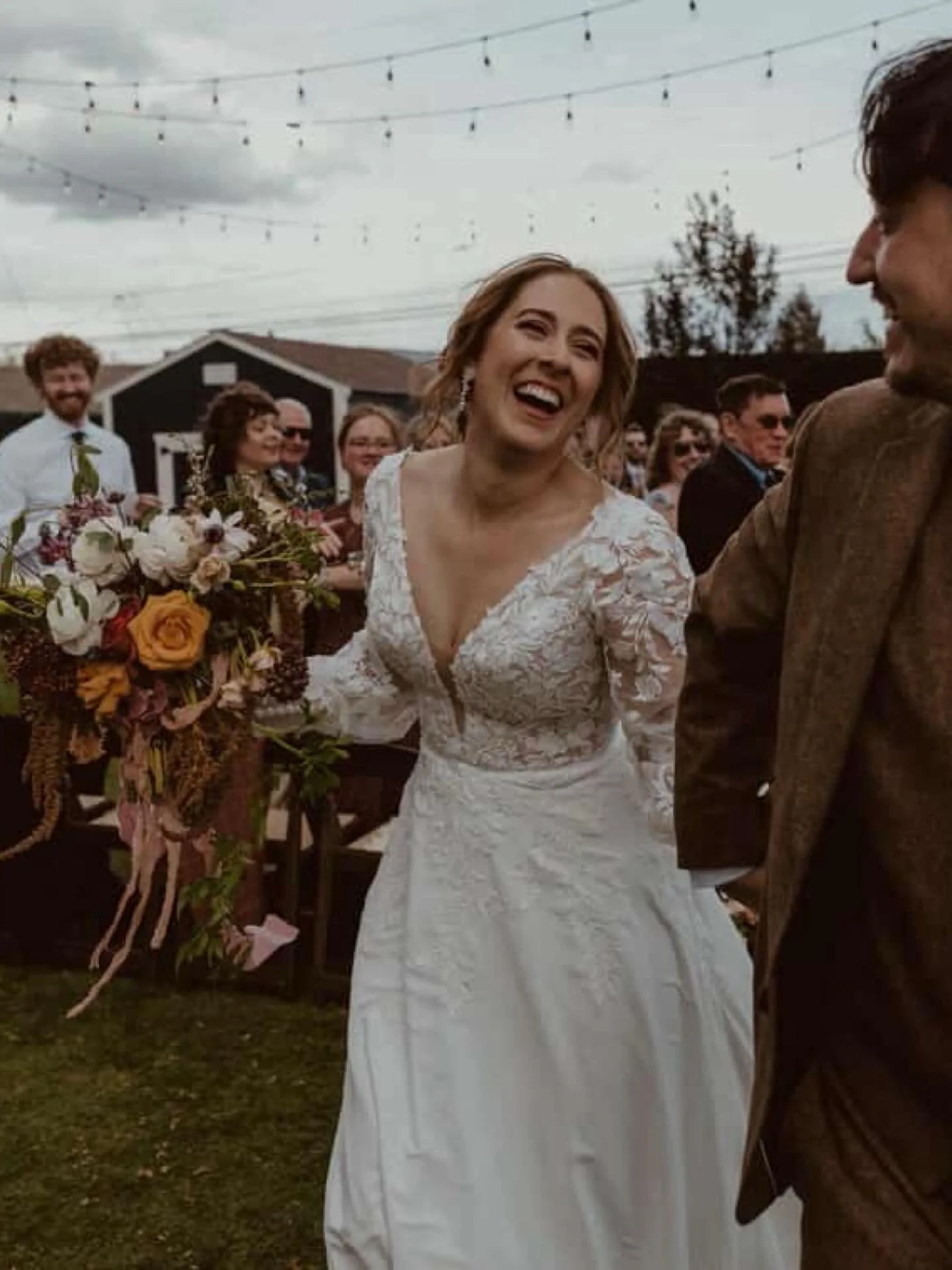 I don&rsquo;t build bouquets to match a mood board. I build them to match the person.

She was warm and wild and completely certain - and that&rsquo;s what you&rsquo;re looking at.

If you&rsquo;re a Colorado bride who wants flowers that don&rsquo;t 