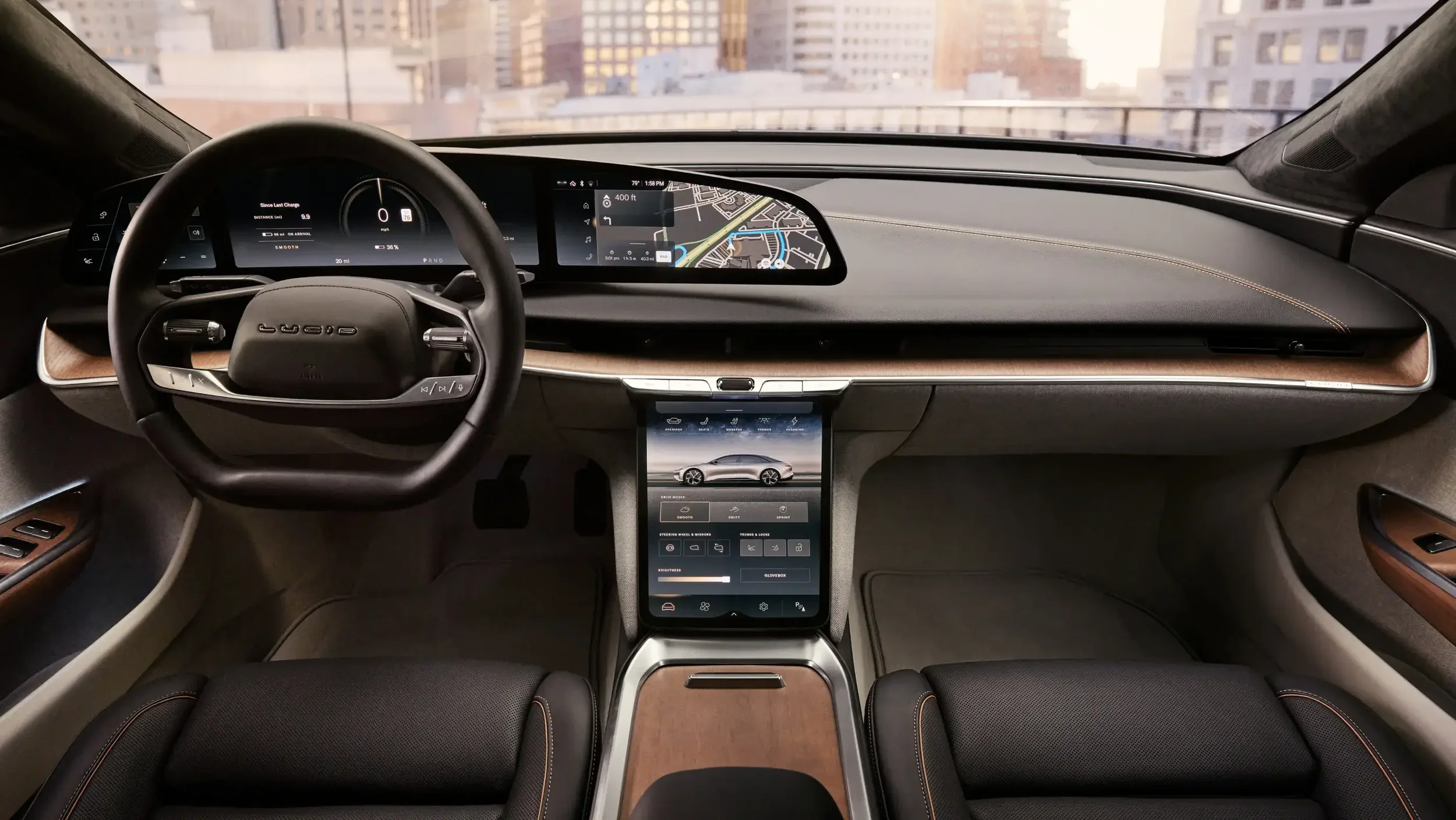 Lucid Air Infotainment