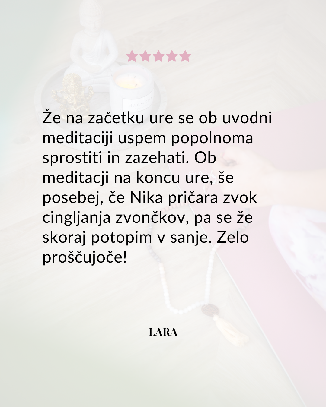 Zelo sproščujoče