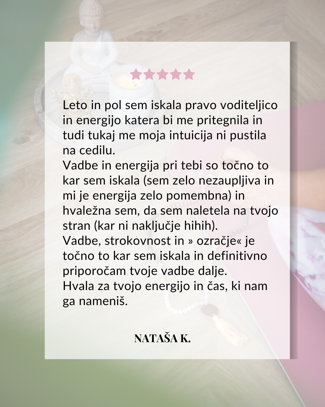 Prava voditeljica in energija