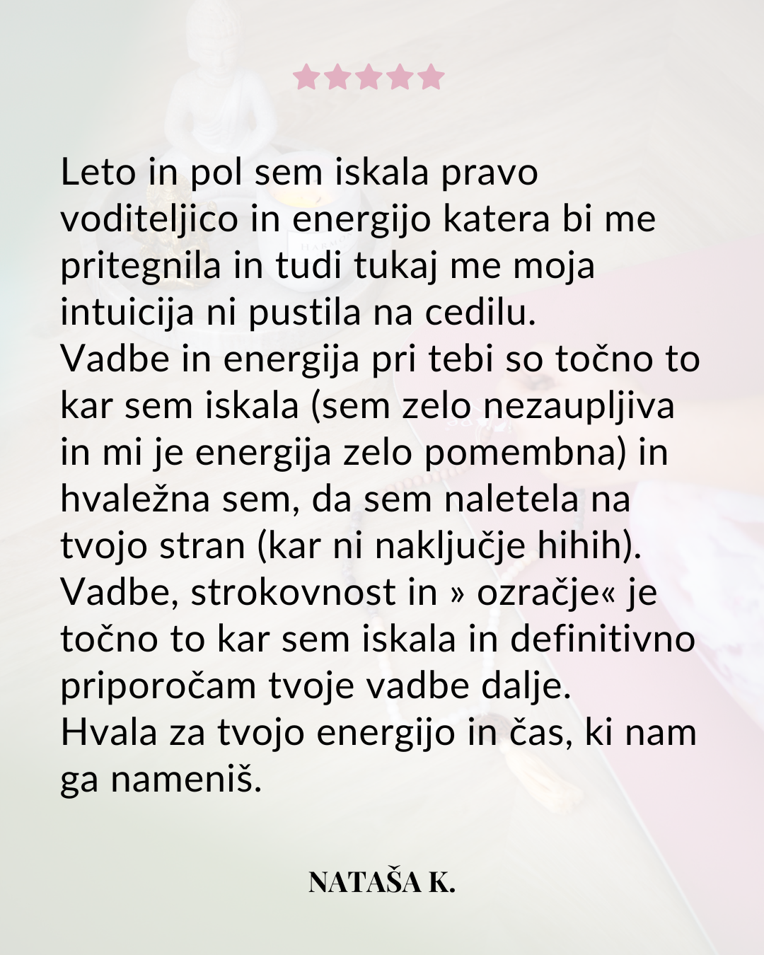 Prava voditeljica in energija