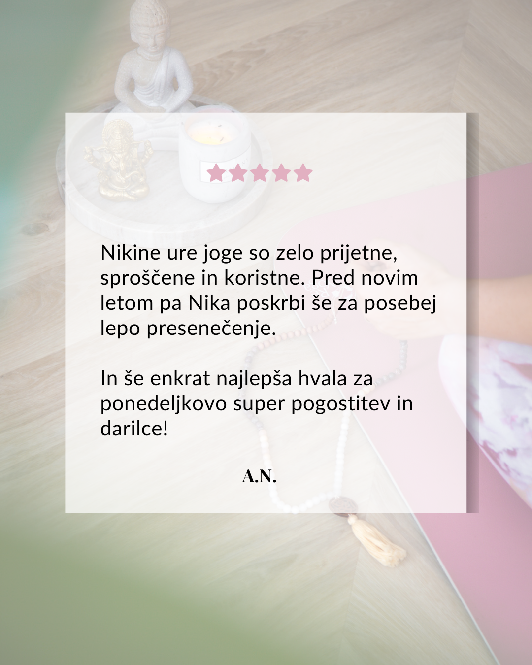 Prijetno, sproščeno in koristno