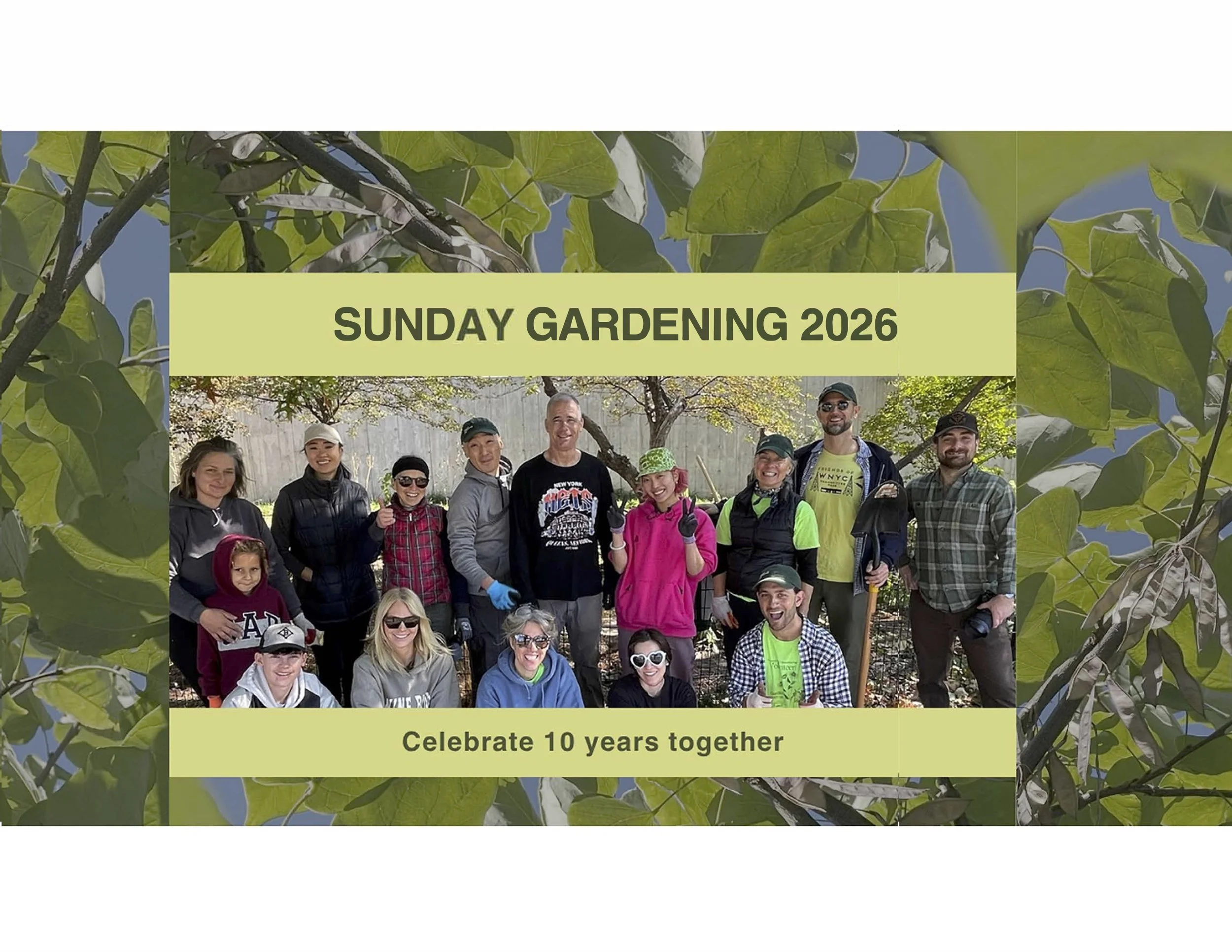 Sunday Gardening - 2026