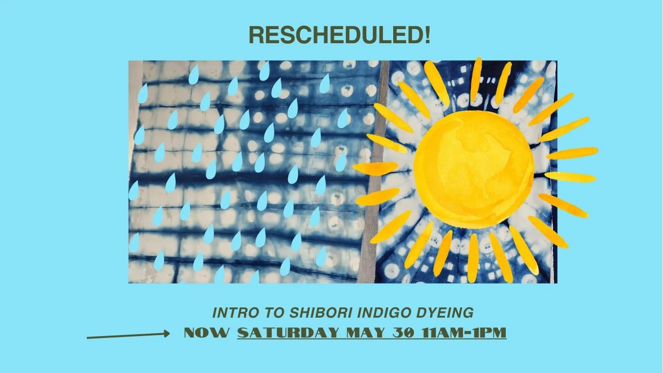 Intro to Shibori Indigo Textile Dyeing with Nelise Nasheida 