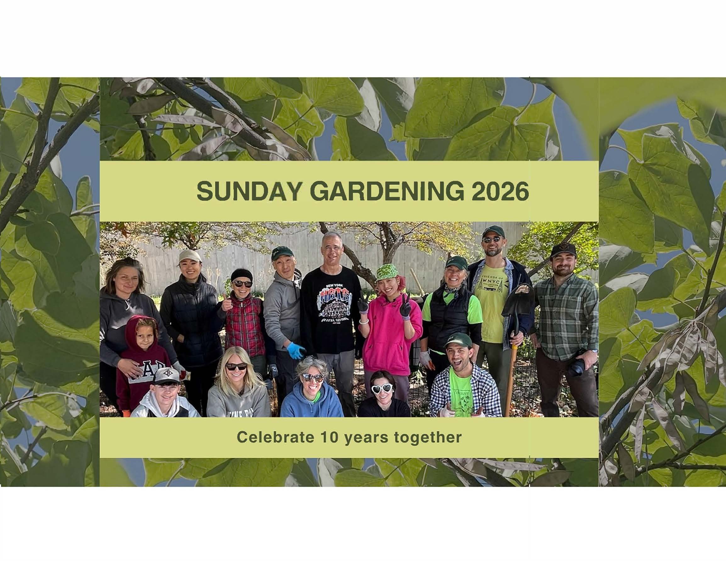 Sunday Gardening - 2026