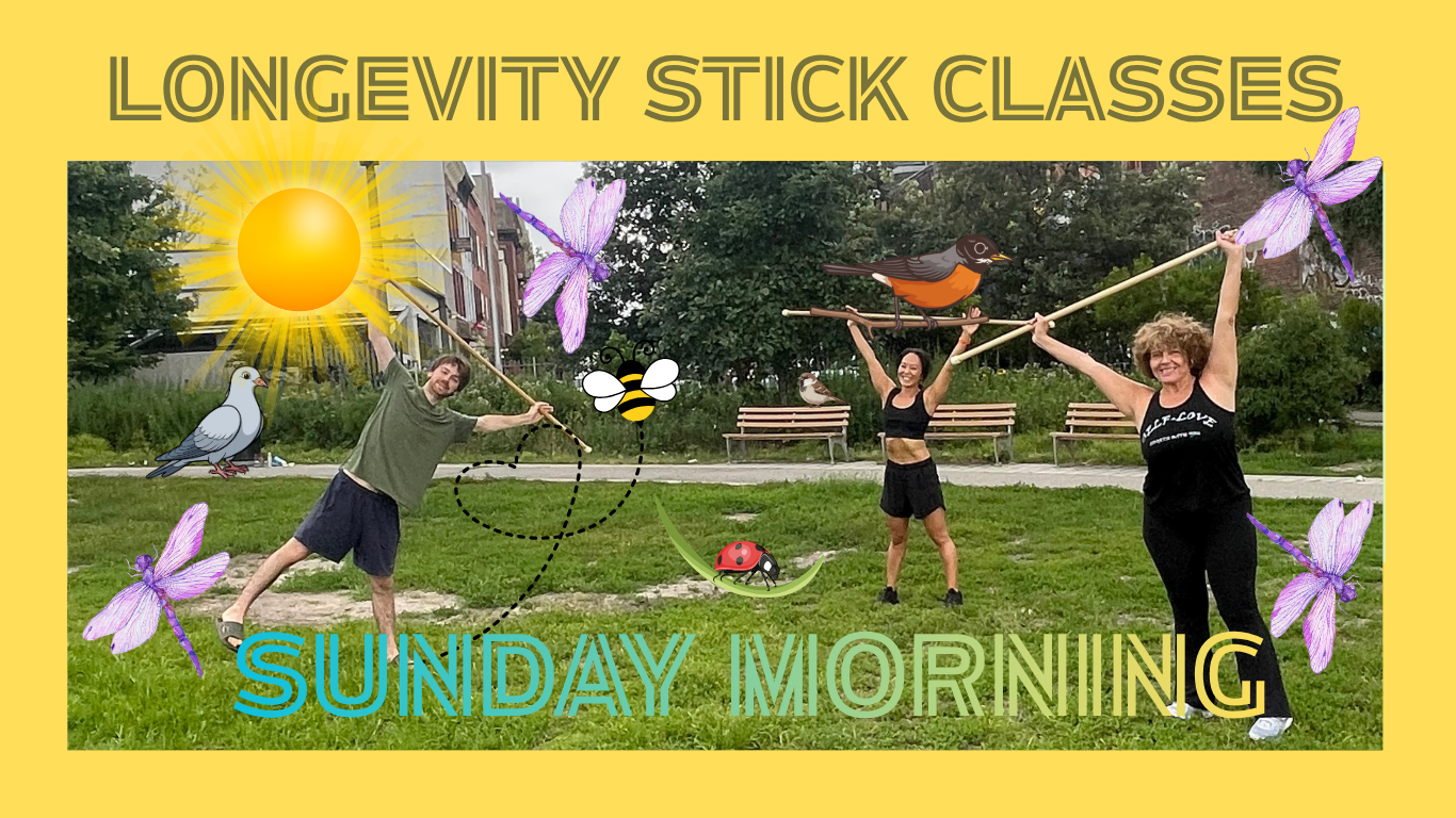 Longevity Stick Class (SUNDAY Morning) 7/12/2026 