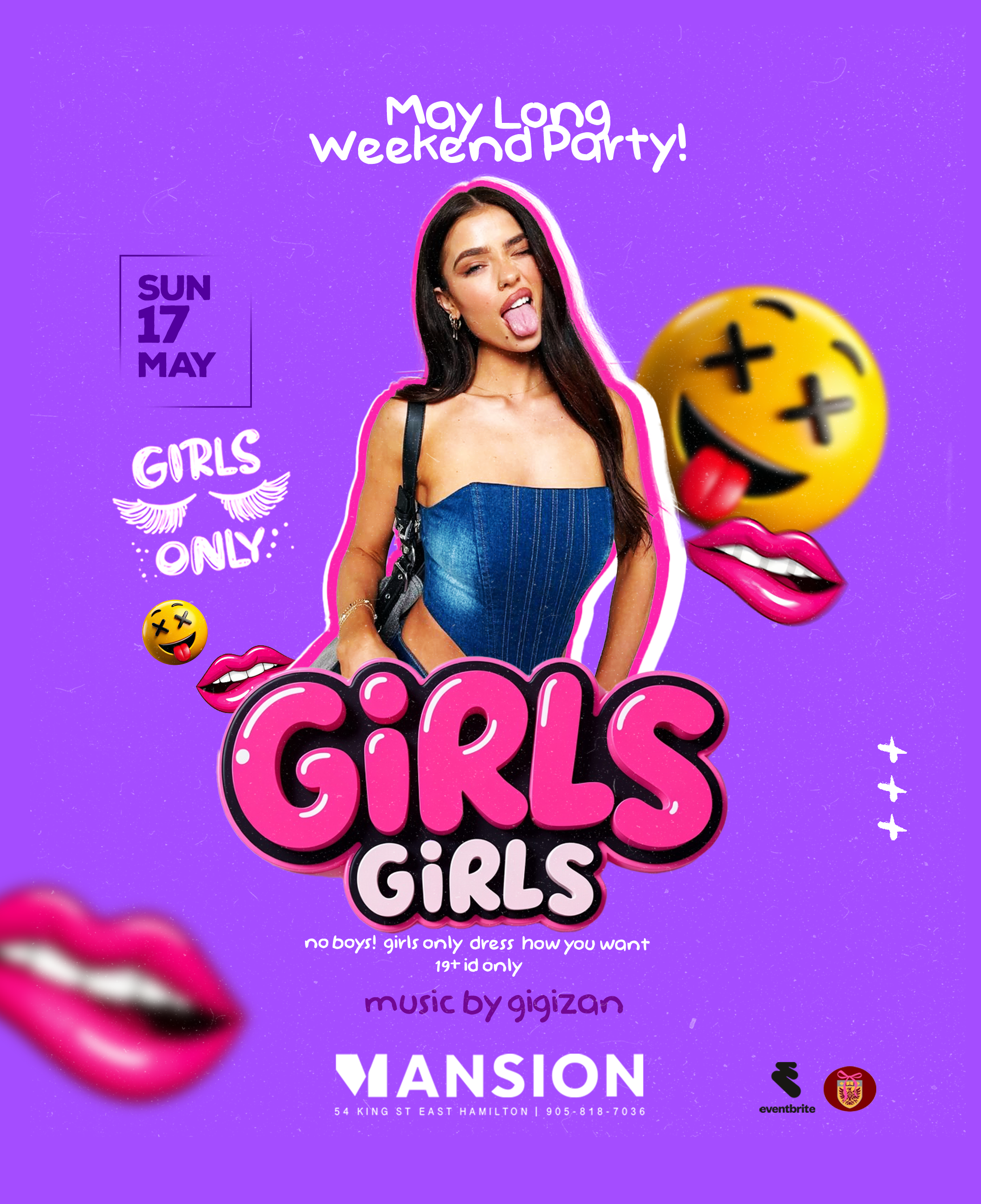 Girls Girls Party ( no boys )  Click for Tix