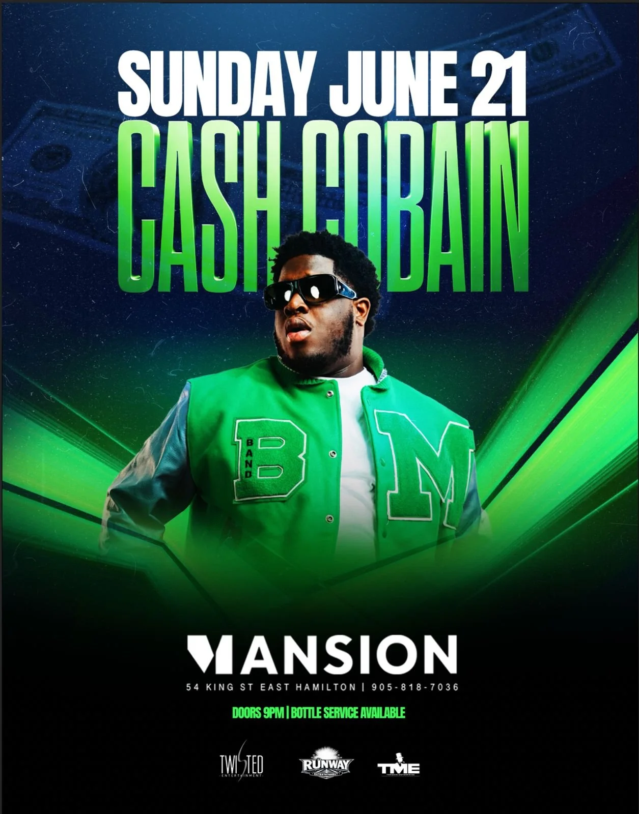 CASH COBAIN LIVE | 9PM | 19+ CLICK FOR TIX