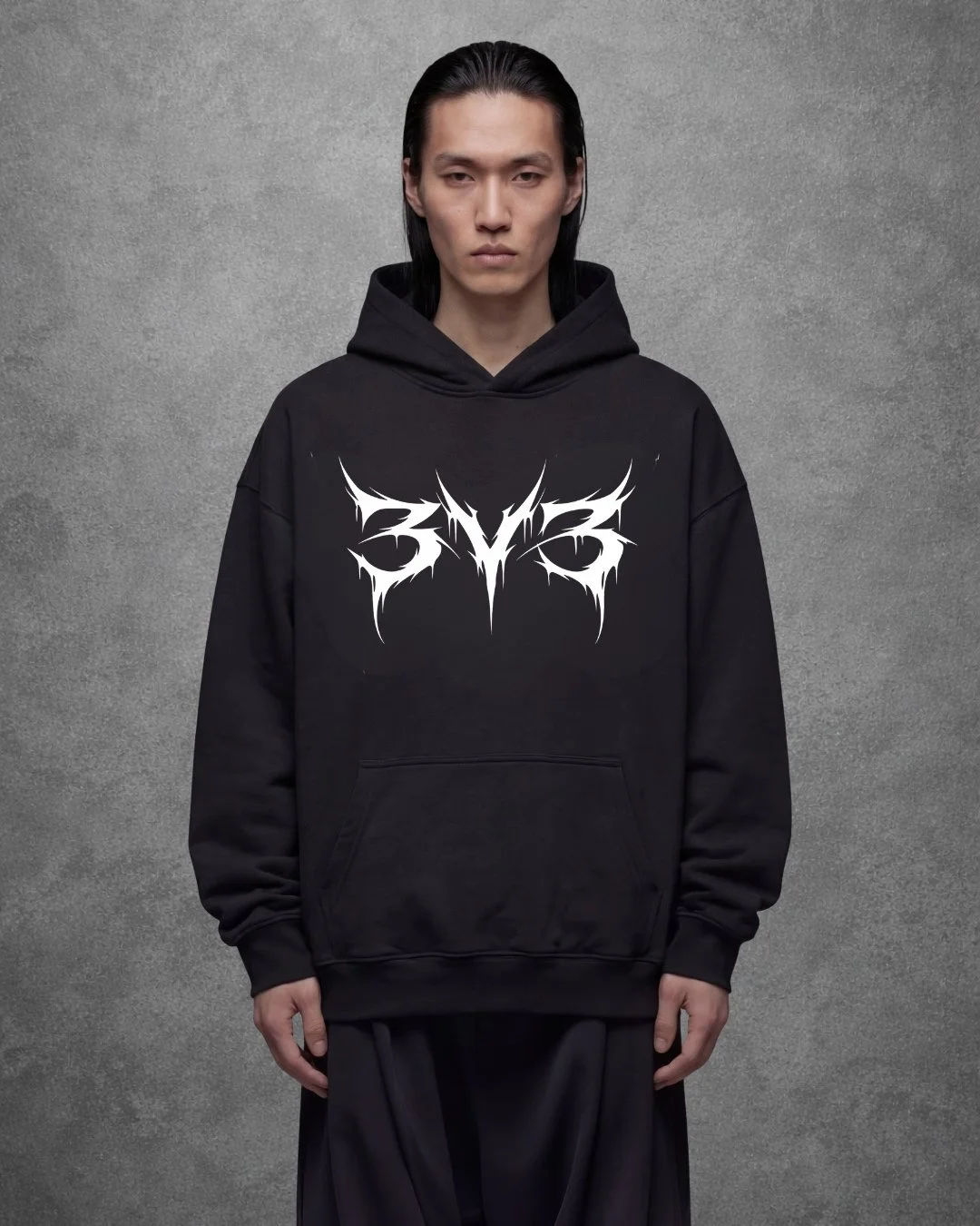 TS BY 3Y3 RAW HOODIE