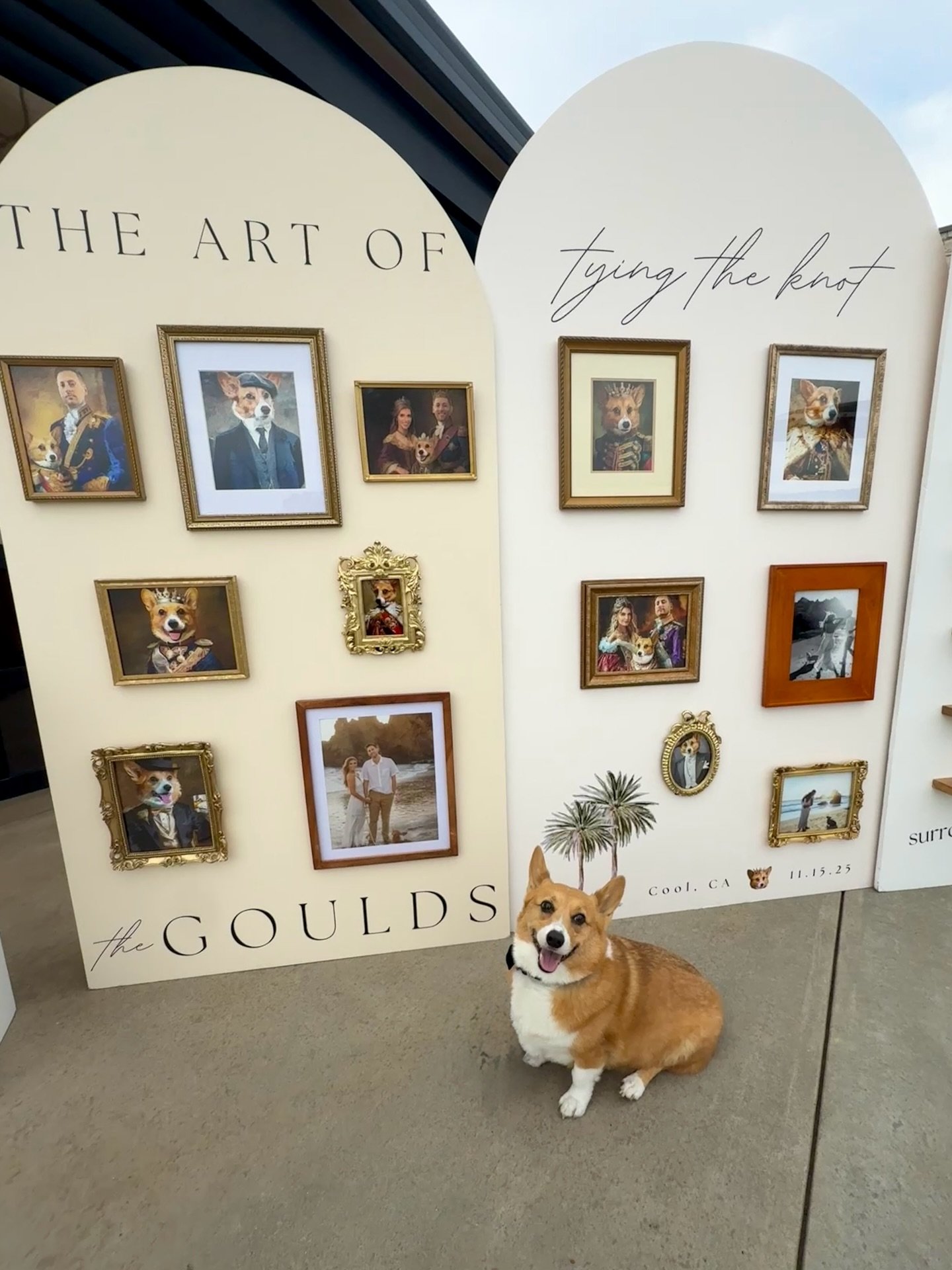 The best escort wall we&rsquo;ve seen! 

Lauren and Josh&rsquo;s wedding escort wall reminded all guests as they arrived who the true star of the wedding would be.

Tell me your parents worship you and treat you like royalty without telling me your p