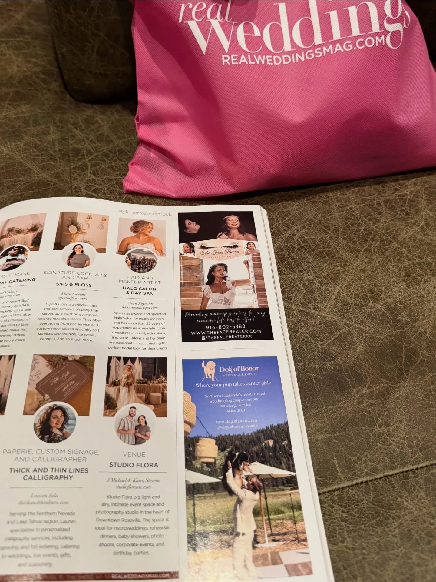 My ears were burning last night.

As soon as I arrived at the @weddingprosnetworkca  mixer at the @sawyerhotel hotel last night, I heard my &ldquo;frendors&rdquo; discussing the latest issue of @realweddingsmag magazine that just dropped.  They menti