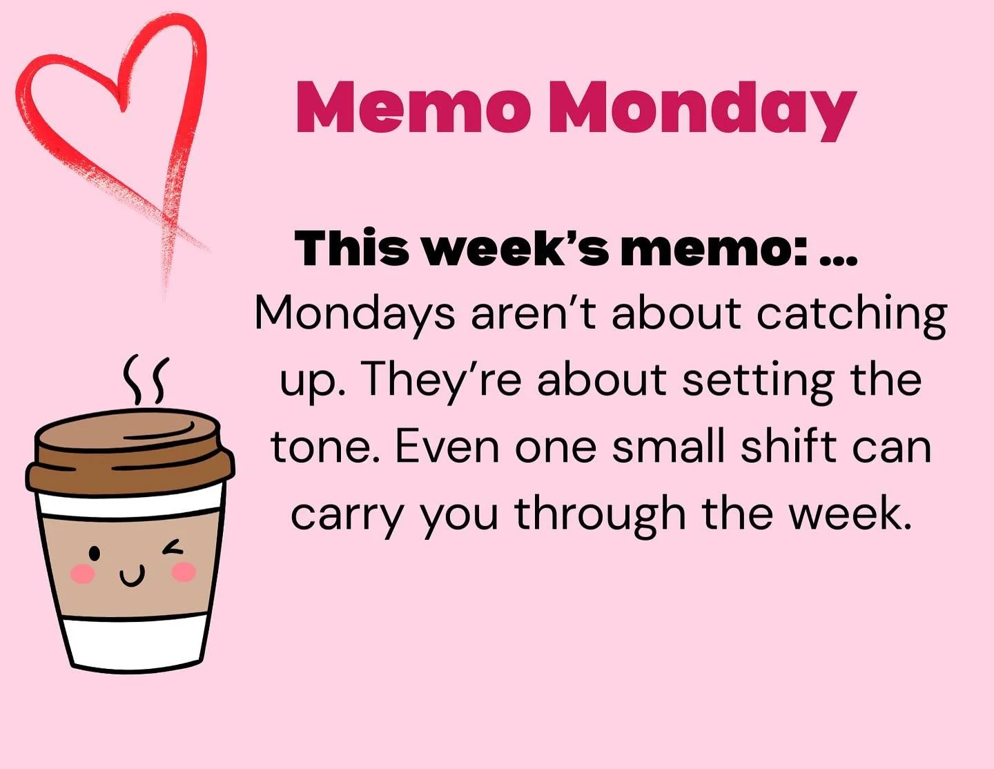 ✨ It&rsquo;s Monday&hellip; did you catch The Memo?
Fresh drops, stories, and style notes waiting for you inside. Don&rsquo;t miss this week&rsquo;s read ❤️

&gt;&gt;&gt;&gt;Link in Stories