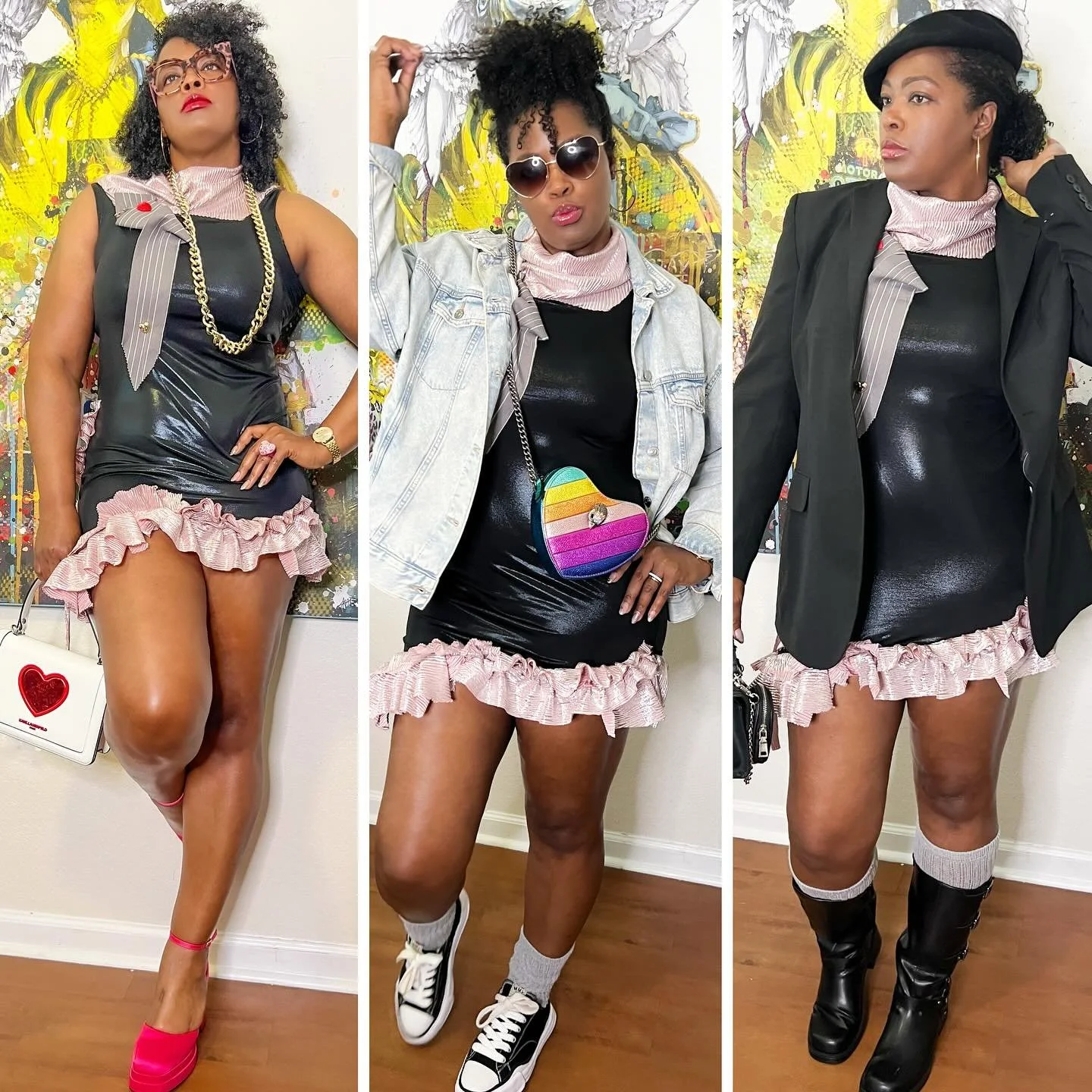 Who said one dress can&rsquo;t do it all? Modern Muse is giving three dramas. Sweetheart, Glam Executive, and Concrete Catwalk.. Take your pick.&rdquo; #ootd #fashionblogger #fashionista #fashionable #fashionmodels #style #fashiondesigner