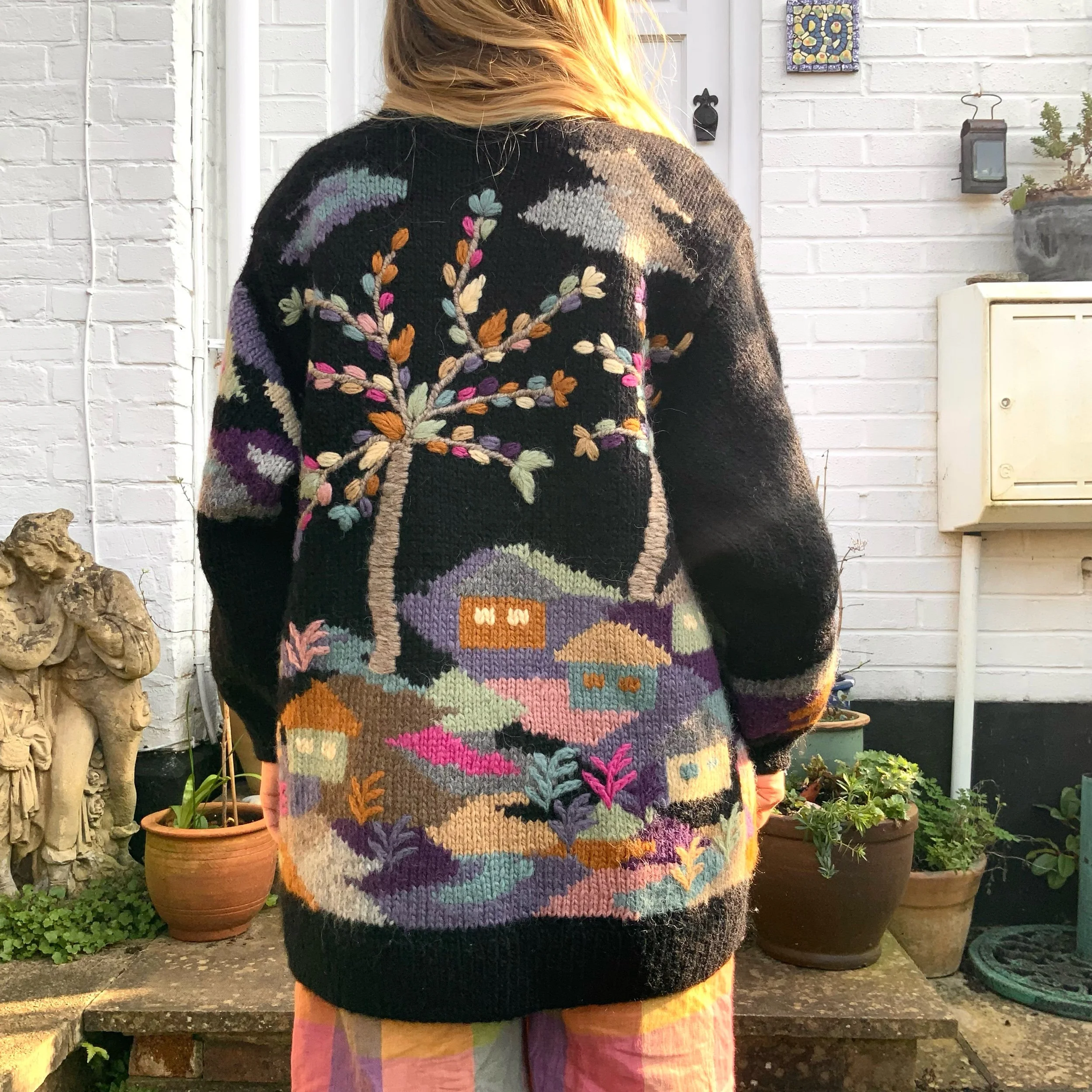 Vintage Colourful Cardigan 💗