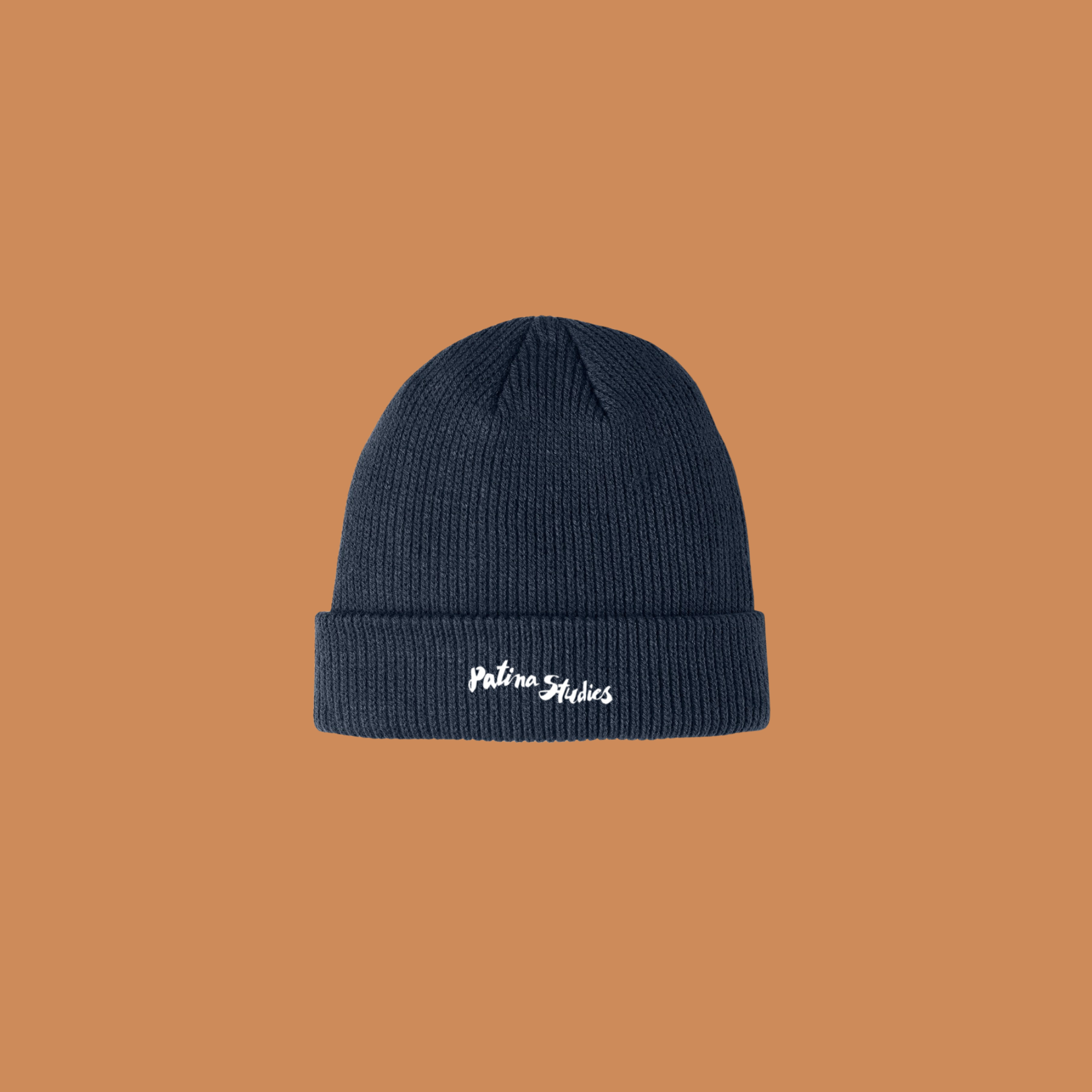 Patina Studies Navy Beanie