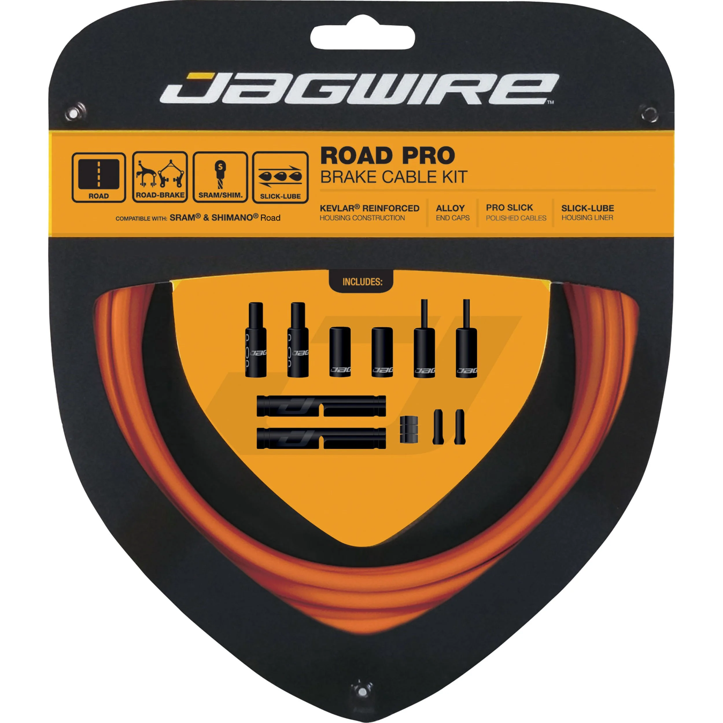 Jagwire Road Pro Brake Cable Kit Orange.jpg