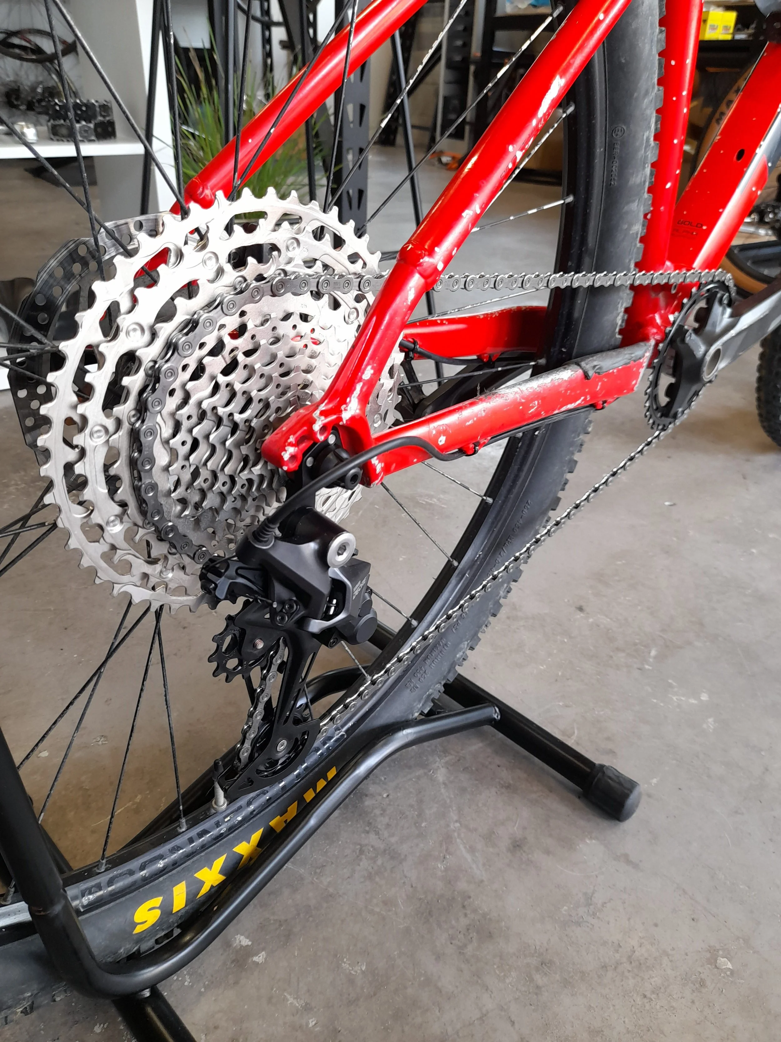 Shimano 1 x 11 Deore after...