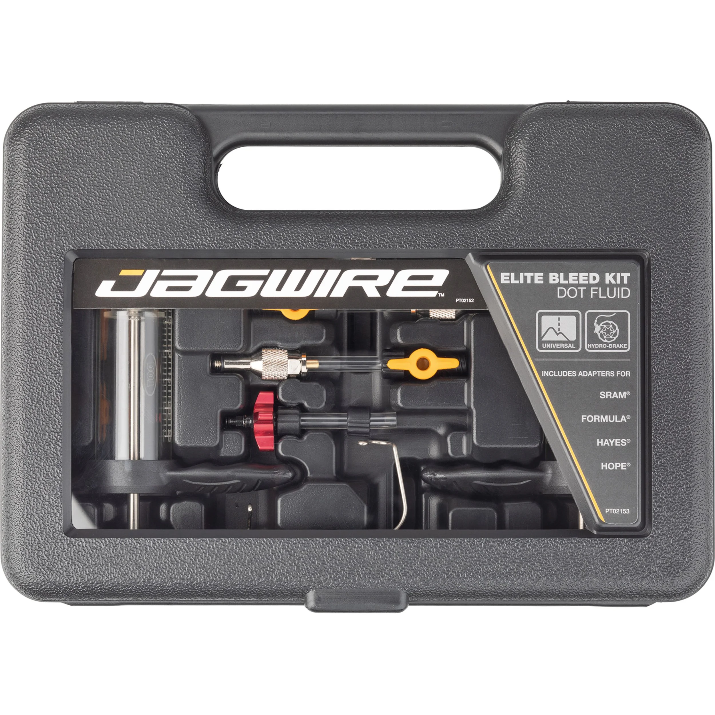 Jagwire Elite Bleed Kit DOT Fluid - Sram / Hope / Avid / Formula