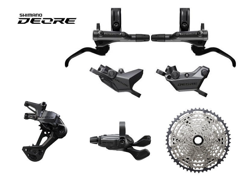 2026 New Shimano Deore M7200 12 Speed Groupset - 6 Piece