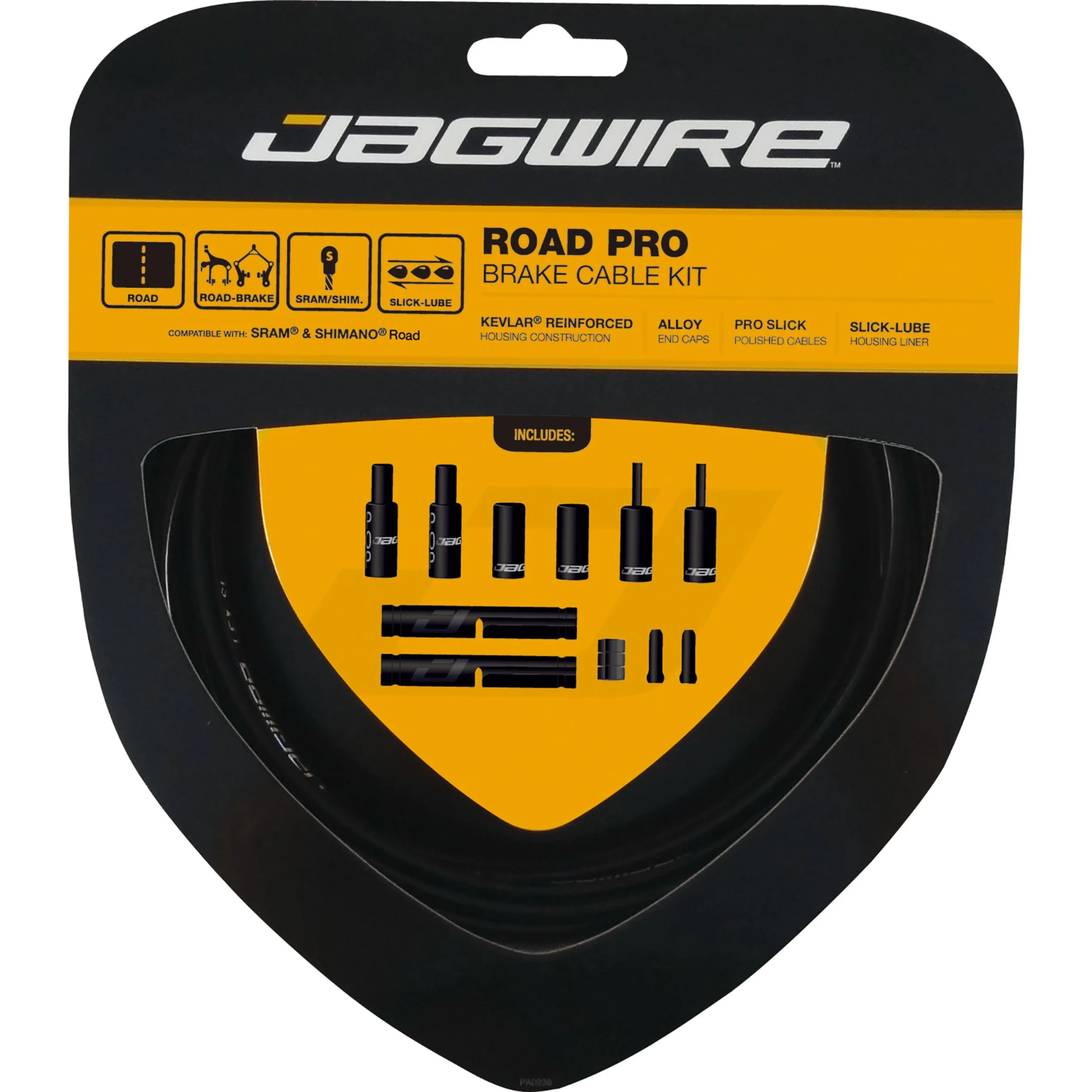 Jagwire Road Pro Brake Cable Kit Black.jpg