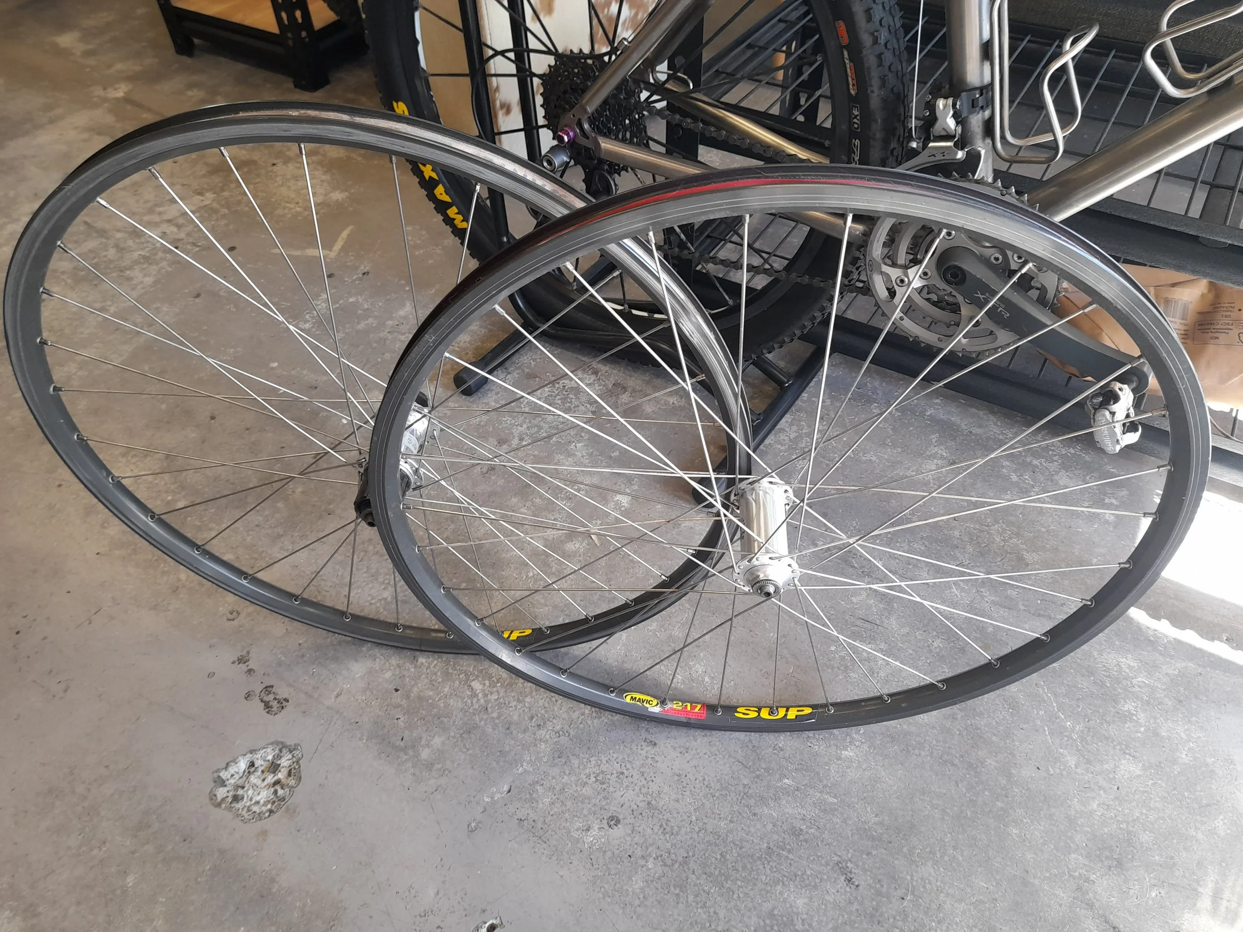 Used - 26" Retro Wheelset Mavic 217 SUP / XT