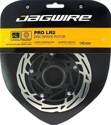 Jagwire Pro LR2 Disc Brake Rotor Spline Centerlock 140mm