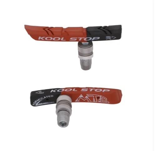 Kool-Stop Mountain MTB V Brake Pads - Dual Black Salmon