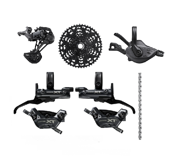 Shimano Deore XT M8130 Linkglide 11 Speed Groupset w M8220 - 6 Piece