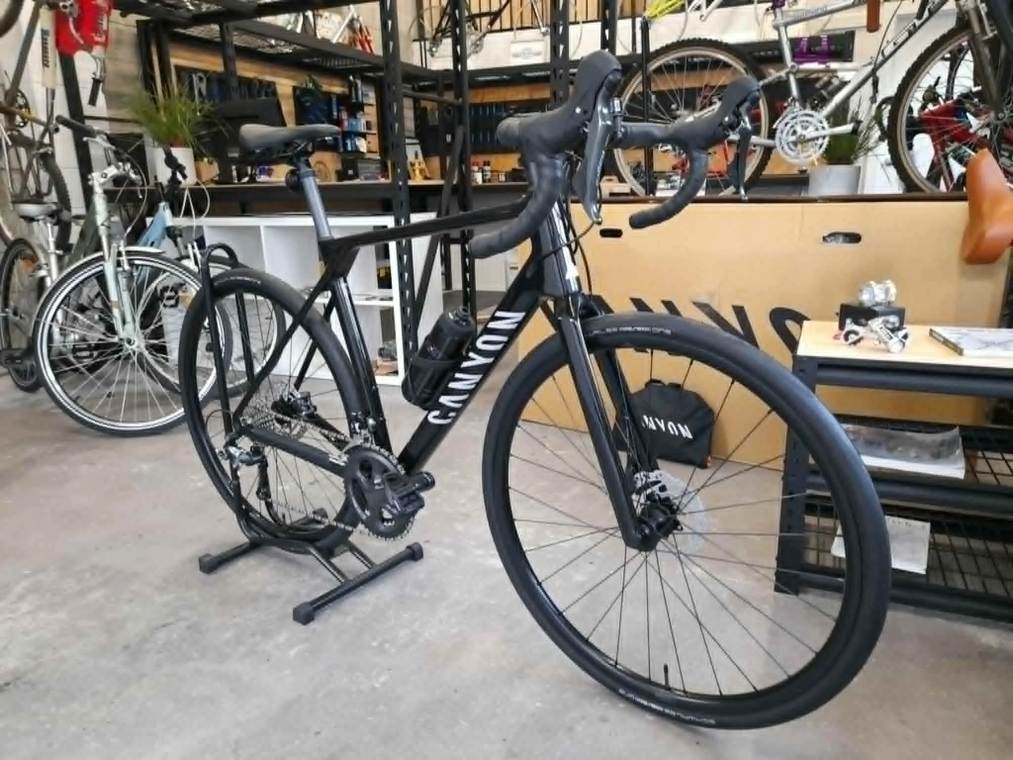 Direct to consumer brand Canyon though our hands on assembly service which includes a follow service within 12 months.