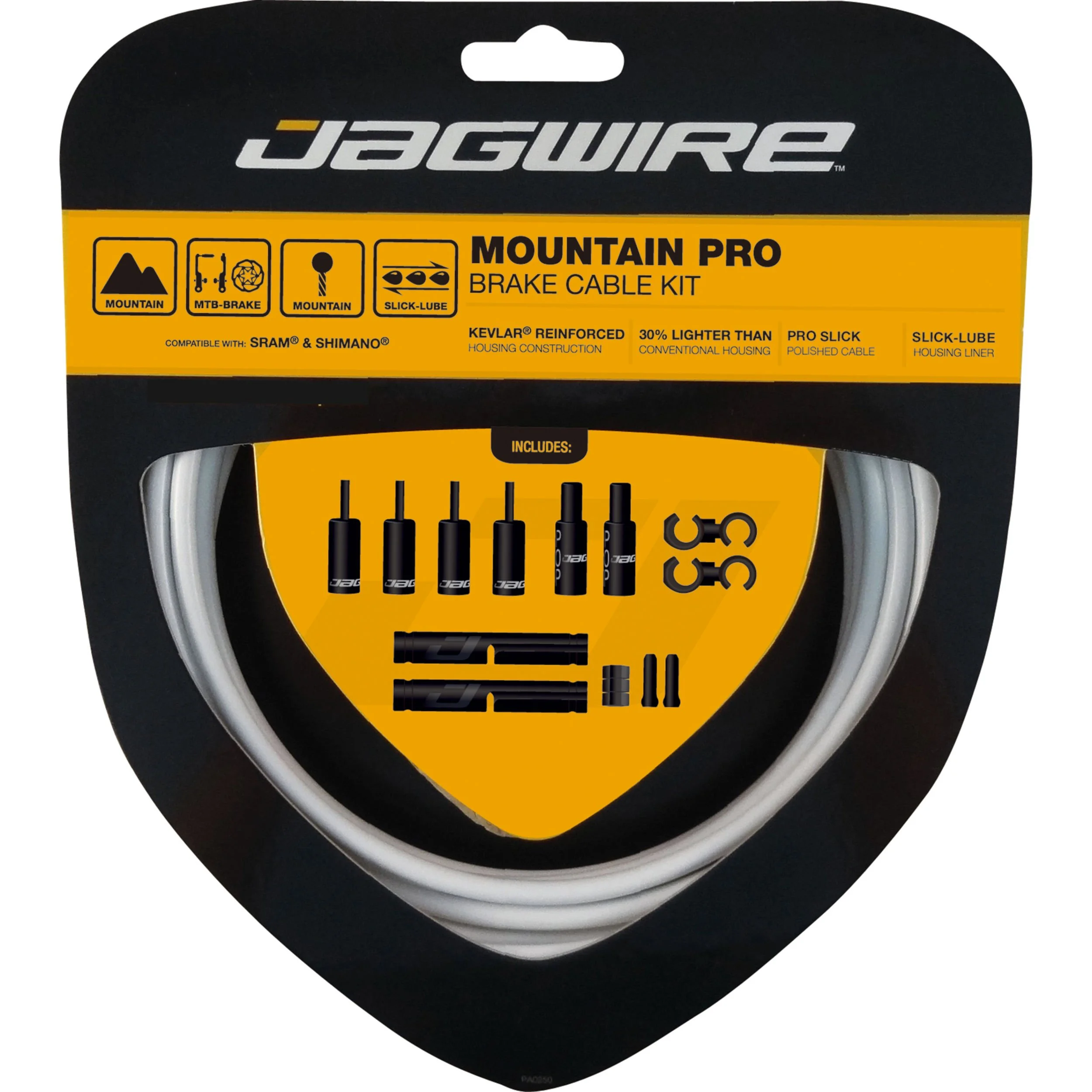 Jagwire Mountain Pro Brake Kit White.jpg