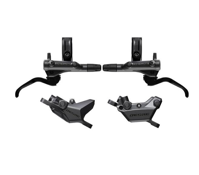 Shimano Deore BR-M6220 Four Piston Brake Set Front & Rear