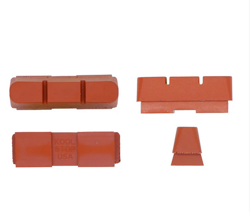 Kool-Stop Suntour Superbe Insert Replacement Brake Pads - Salmon