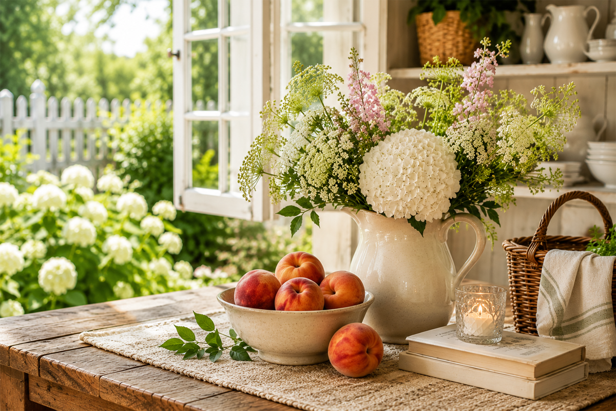 Summer Homemaking: Creating a Beautiful, Comfortable, and Intentional Home During the Warmest Months