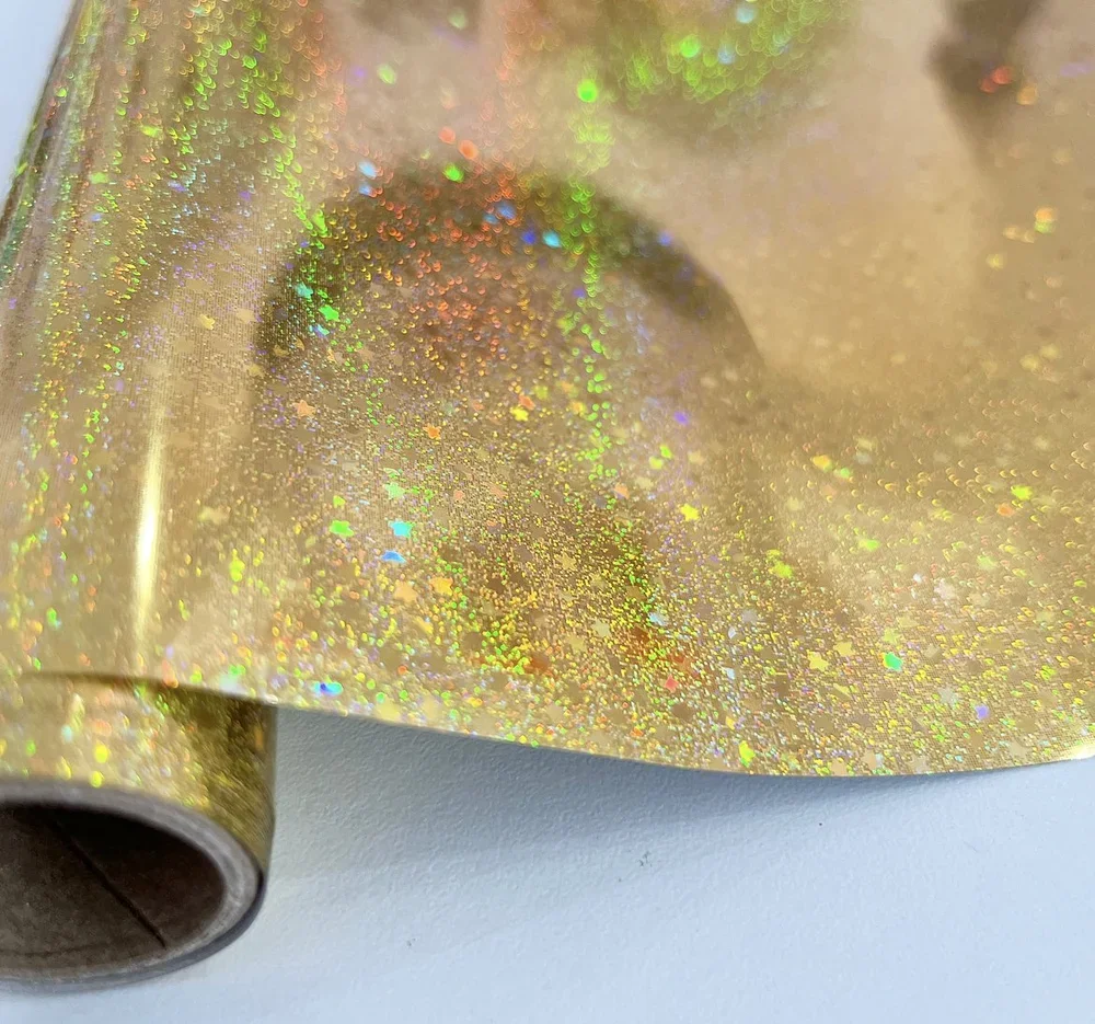 Foil Angie Guerra Dorado Glitter Premium