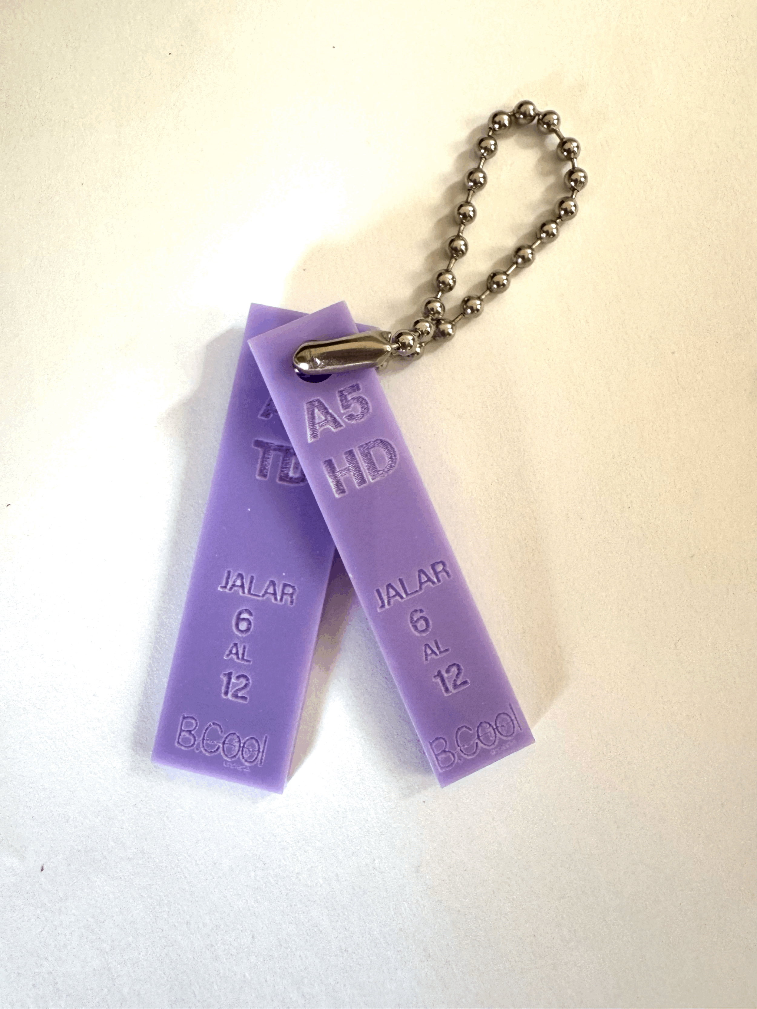 Toper encuader. 5x5 Lila