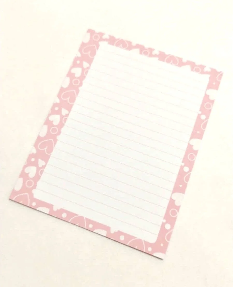 INTERIOR 1/4 C CORAZÓN ROSA 100 H. 90 GR.